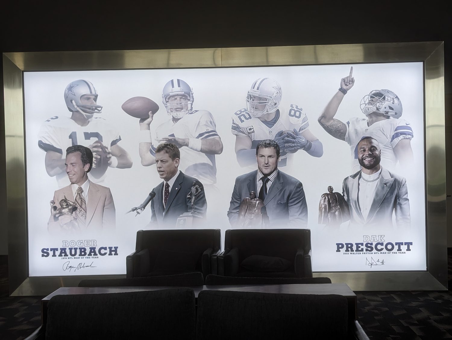 Die Cowboys-Gewinner der Auszeichnung NFL Man of the Year